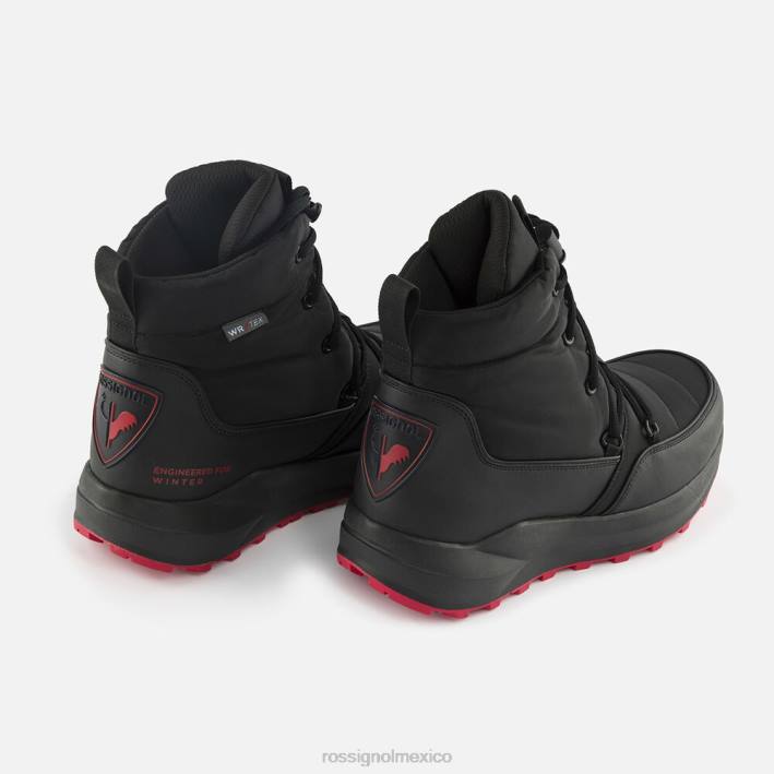 hombres Rossignol botas podio apres ski HPXL136 calzado negro