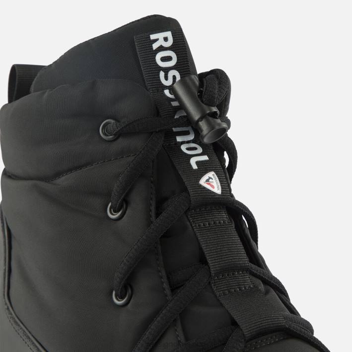 hombres Rossignol botas podio apres ski HPXL136 calzado negro