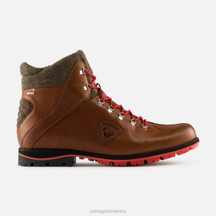 hombres Rossignol botas chamonix 1907 HPXL144 calzado camello