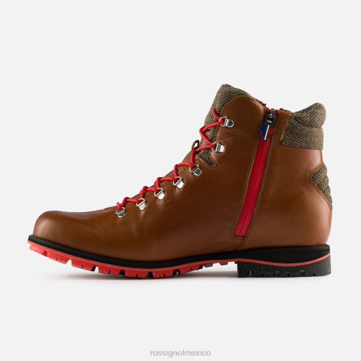 hombres Rossignol botas chamonix 1907 HPXL144 calzado camello