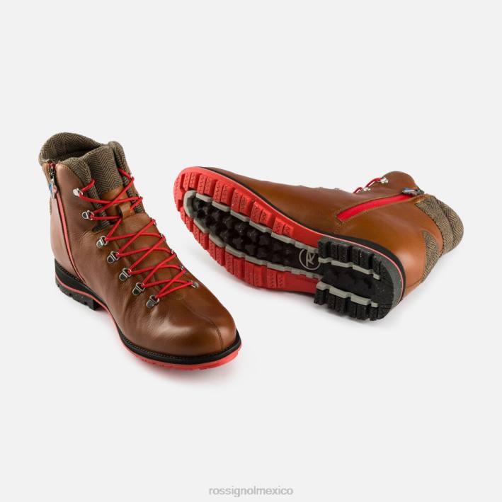 hombres Rossignol botas chamonix 1907 HPXL144 calzado camello