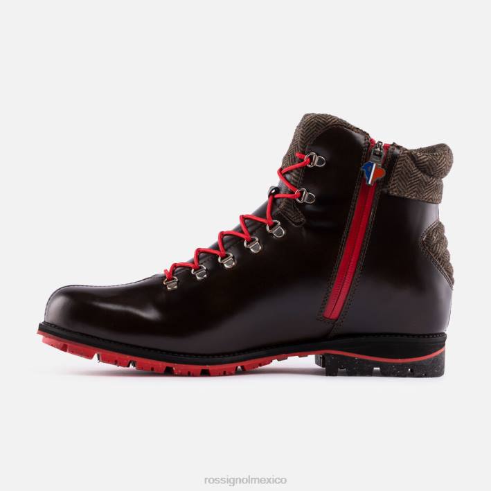 hombres Rossignol botas chamonix 1907 HPXL176 calzado marrón