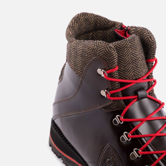 hombres Rossignol botas chamonix 1907 HPXL176 calzado marrón