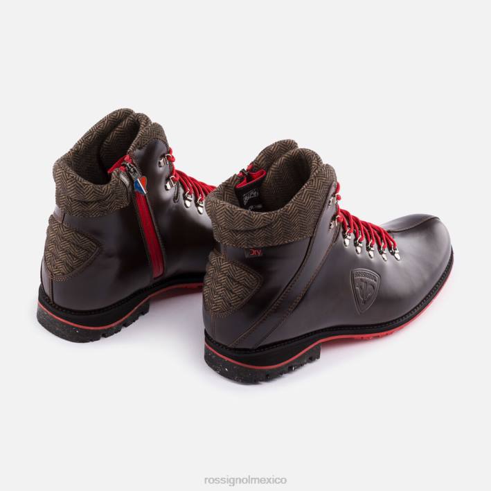 hombres Rossignol botas chamonix 1907 HPXL176 calzado marrón