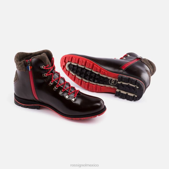 hombres Rossignol botas chamonix 1907 HPXL176 calzado marrón