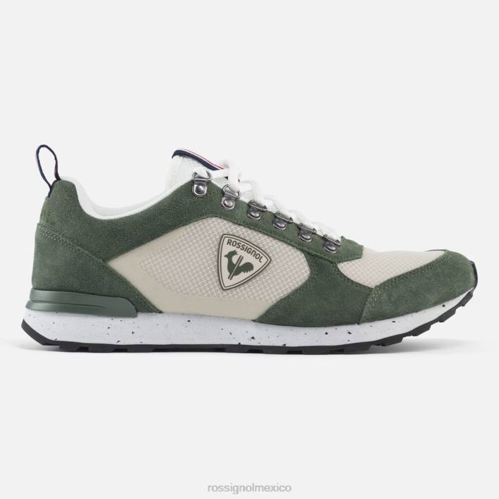 hombres Rossignol zapatillas patrimoniales HPXL109 calzado verde