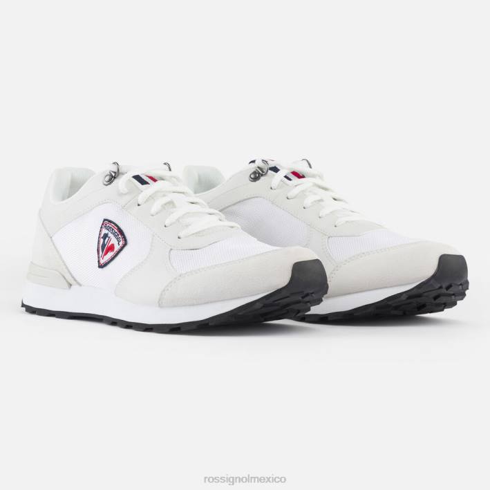 hombres Rossignol zapatillas patrimoniales HPXL16 calzado blanco