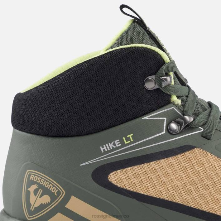 hombres Rossignol zapatos ligeros para caminar HPXL391 calzado verde