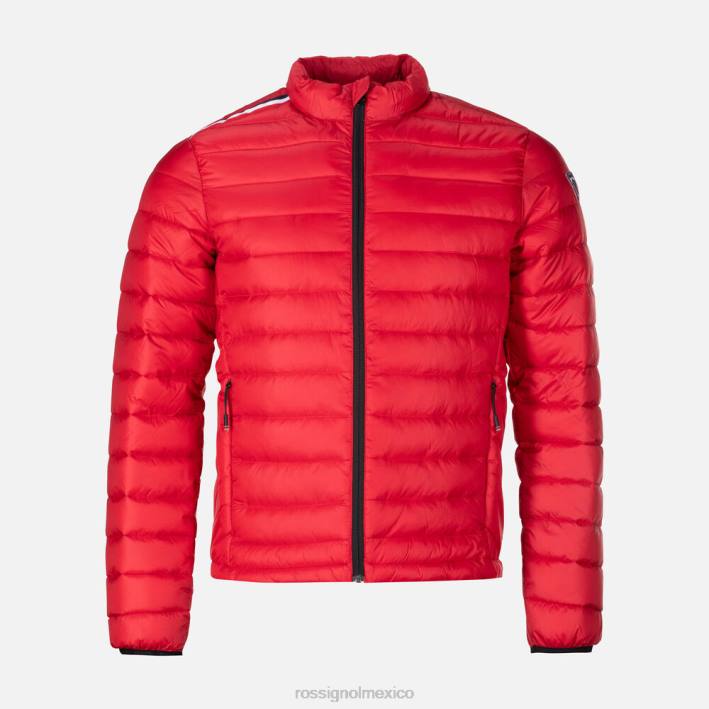 hombres Rossignol chaqueta aislante 180gr HPXL499 tapas carmín