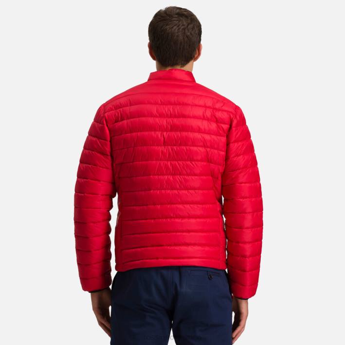 hombres Rossignol chaqueta aislante 180gr HPXL499 tapas carmín