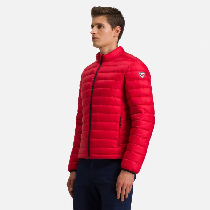 hombres Rossignol chaqueta aislante 180gr HPXL499 tapas carmín