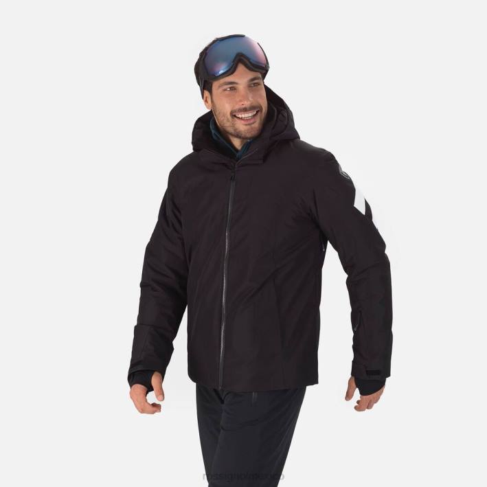 hombres Rossignol chaqueta de esquí controle HPXL588 tapas negro