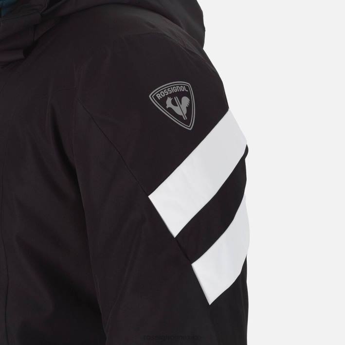 hombres Rossignol chaqueta de esquí controle HPXL588 tapas negro