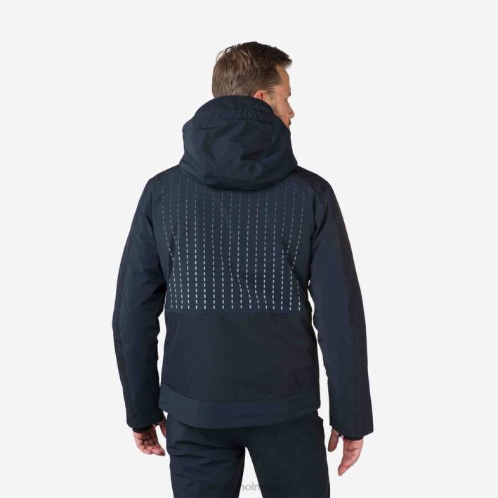 hombres Rossignol chaqueta de esquí degradada HPXL634 tapas negro