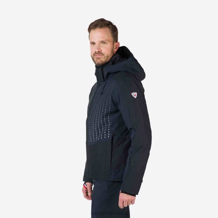 hombres Rossignol chaqueta de esquí degradada HPXL634 tapas negro