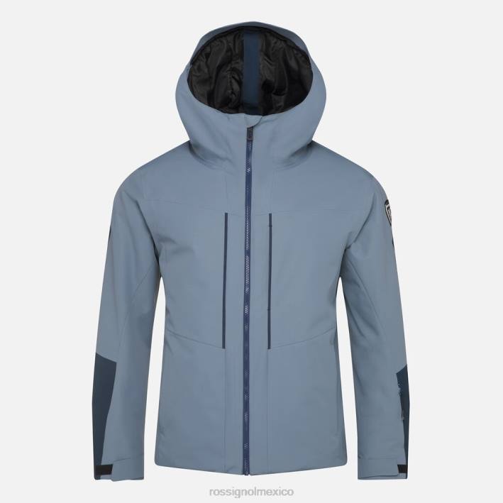 hombres Rossignol chaqueta de esquí funcional HPXL118 tapas gris azulado