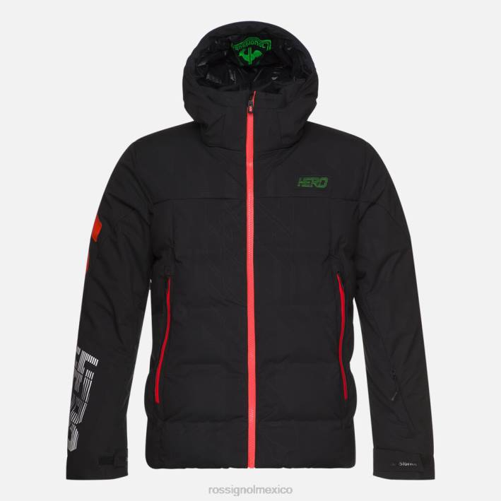 hombres Rossignol chaqueta de esquí hero part HPXL603 tapas negro