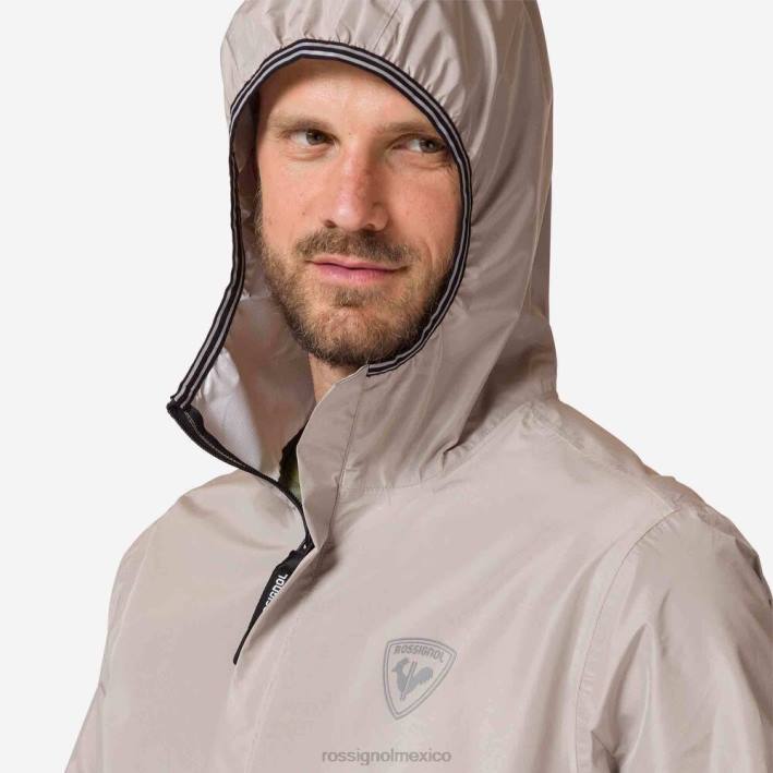 hombres Rossignol chaqueta de lluvia activa HPXL349 tapas abedul