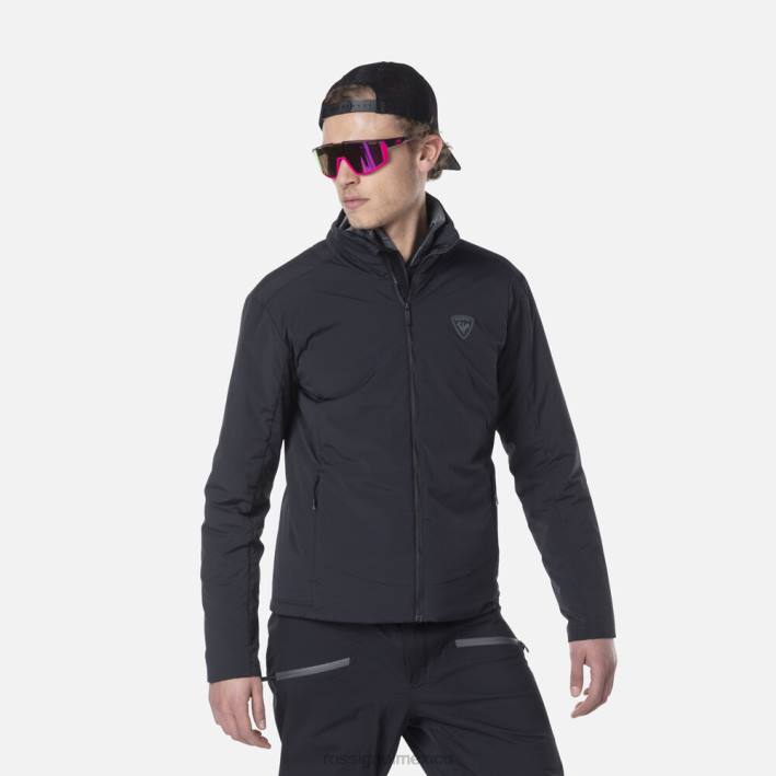 hombres Rossignol chaqueta opside HPXL393 tapas negro