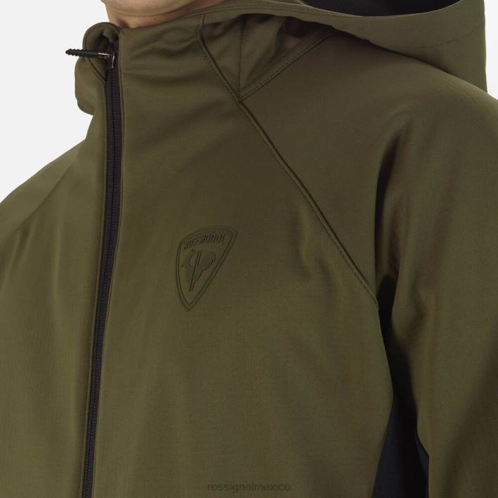 hombres Rossignol chaqueta softshell HPXL326 tapas hoja de acino