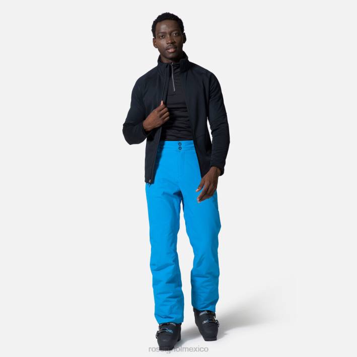 hombres Rossignol pantalones de esquí rápidos HPXL142 fondos azul