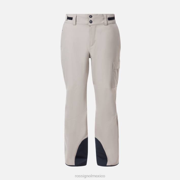 hombres Rossignol pantalones de esquí relajados HPXL439 fondos duna