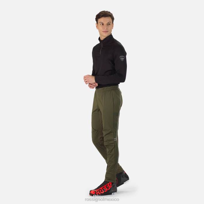 hombres Rossignol pantalones de traje HPXL361 fondos hoja de acino