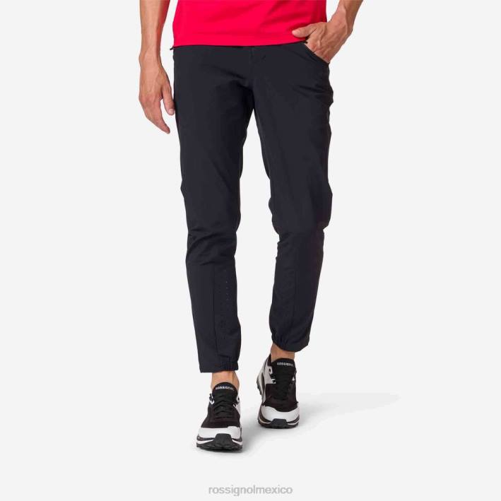 hombres Rossignol pantalones ligeros HPXL131 fondos negro