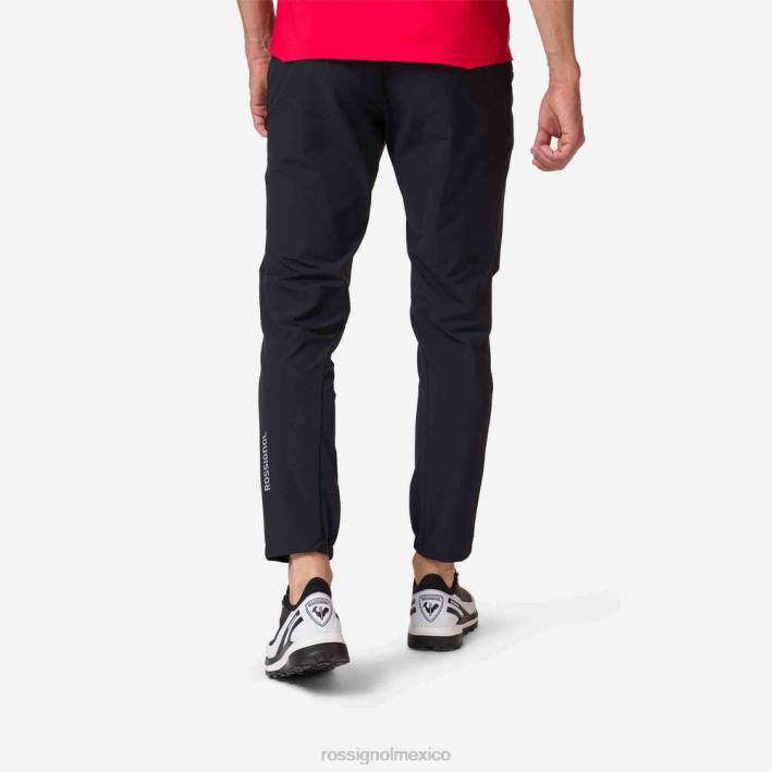 hombres Rossignol pantalones ligeros HPXL131 fondos negro