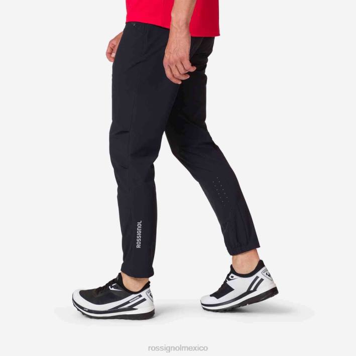 hombres Rossignol pantalones ligeros HPXL131 fondos negro