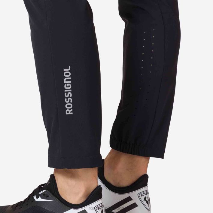 hombres Rossignol pantalones ligeros HPXL131 fondos negro