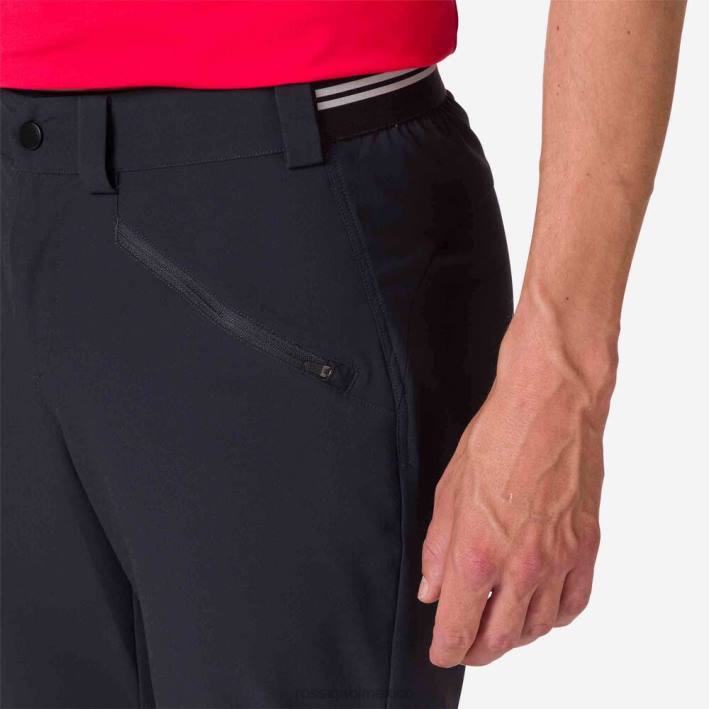 hombres Rossignol pantalones ligeros HPXL131 fondos negro