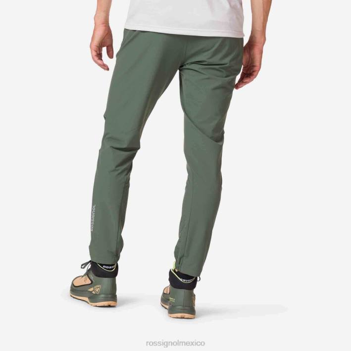 hombres Rossignol pantalones ligeros HPXL145 fondos verde ébano