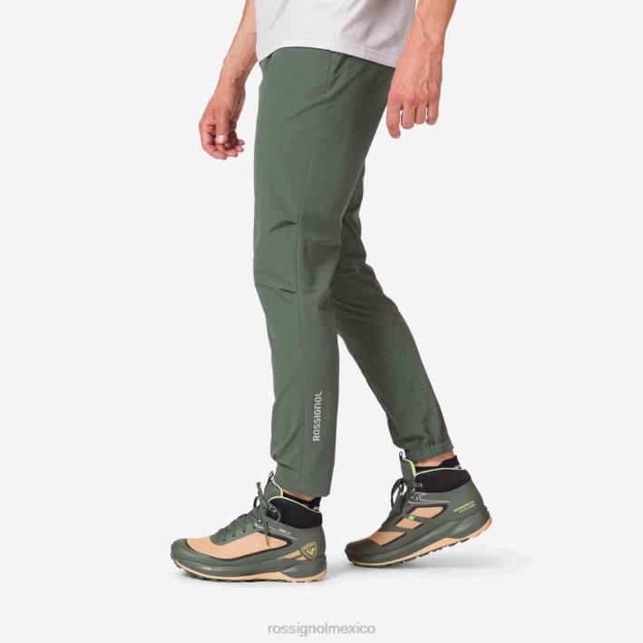 hombres Rossignol pantalones ligeros HPXL145 fondos verde ébano