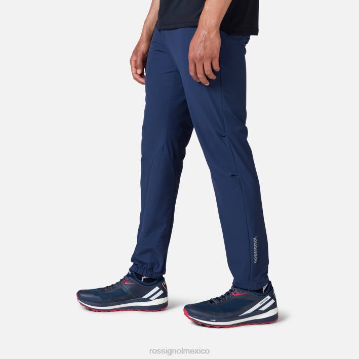 hombres Rossignol pantalones ligeros HPXL358 fondos azul marino oscuro