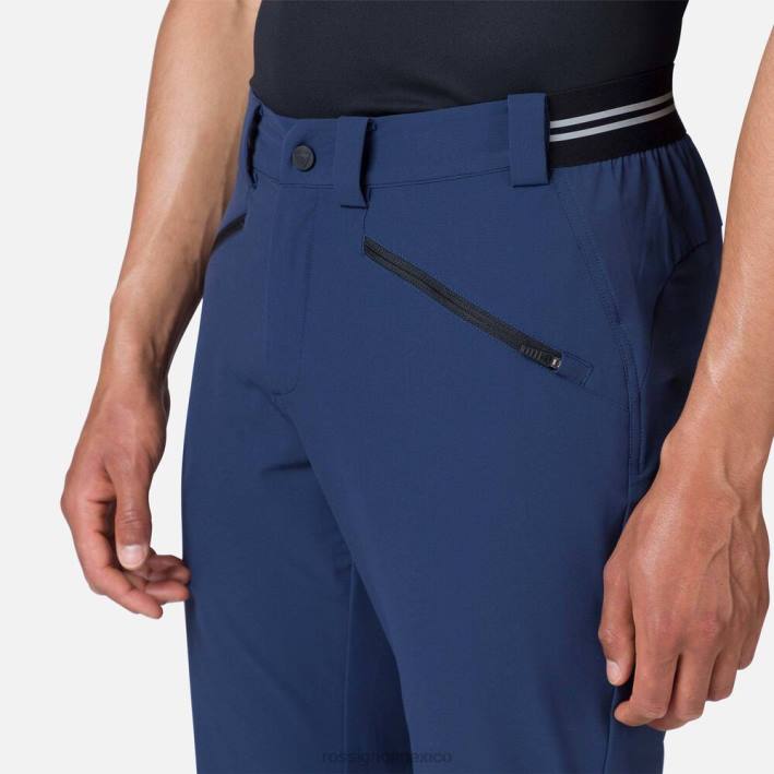 hombres Rossignol pantalones ligeros HPXL358 fondos azul marino oscuro