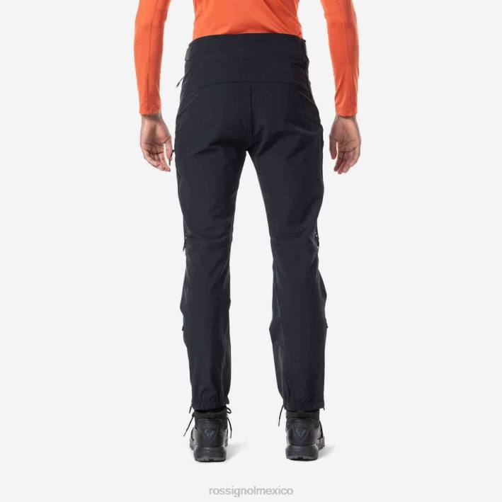 hombres Rossignol pantalones skpr tech HPXL236 fondos negro