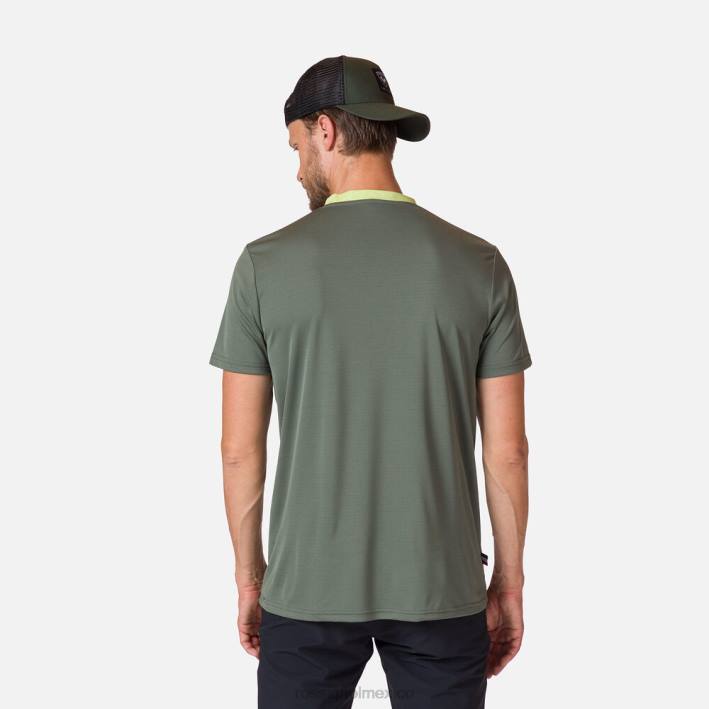 hombres Rossignol camiseta activa HPXL87 tapas verde ébano