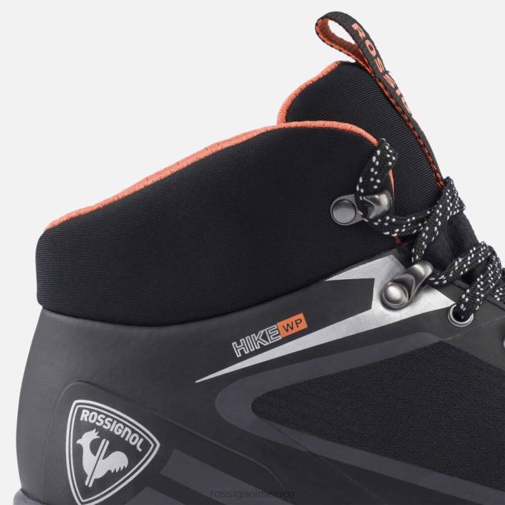 mujer Rossignol zapatos de senderismo impermeables HPXL752 calzado negro