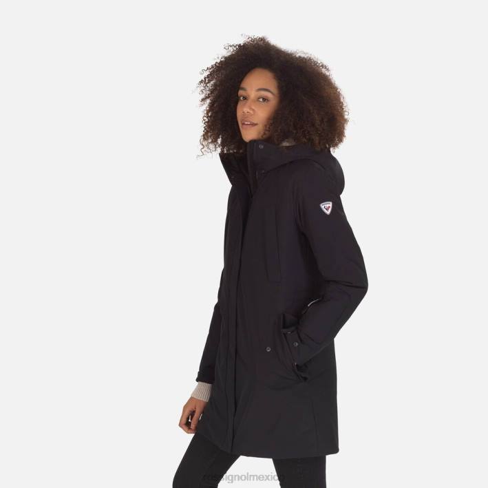 mujer Rossignol anorak HPXL855 tapas negro