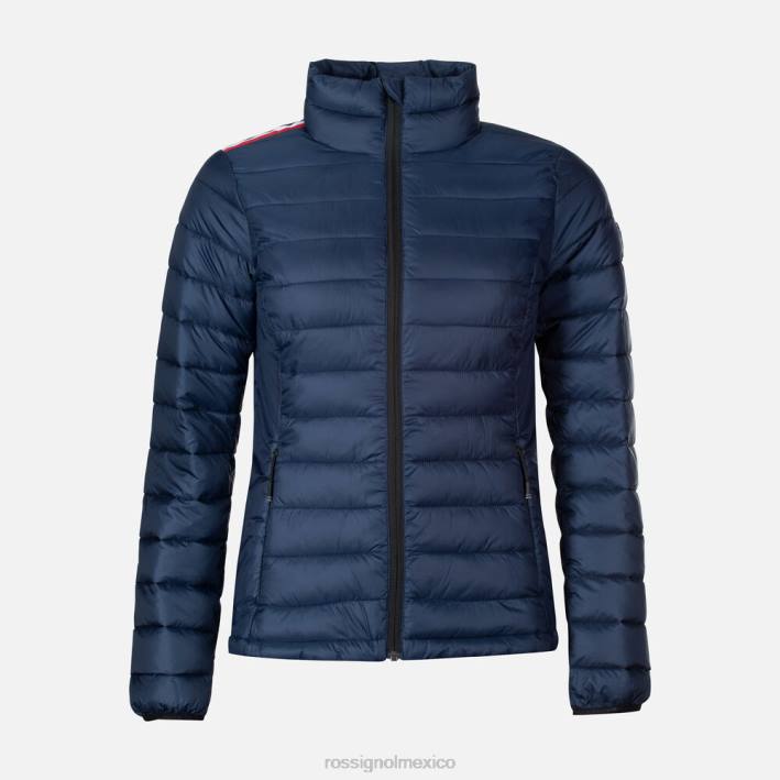 mujer Rossignol chaqueta aislante 180gr HPXL867 tapas azul marino oscuro