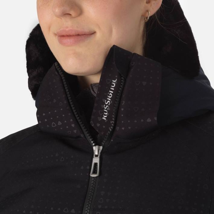 mujer Rossignol chaqueta de esquí controle HPXL930 tapas negro