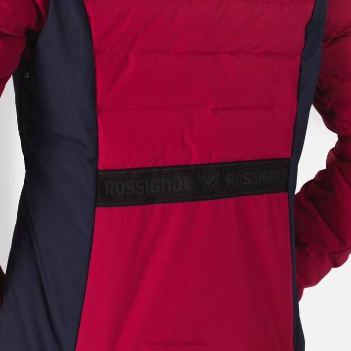 mujer Rossignol chaqueta de esquí courbe HPXL1112 tapas cereza