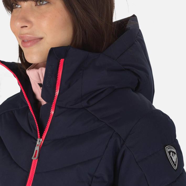 mujer Rossignol chaqueta de esquí courbe HPXL1118 tapas eclipse