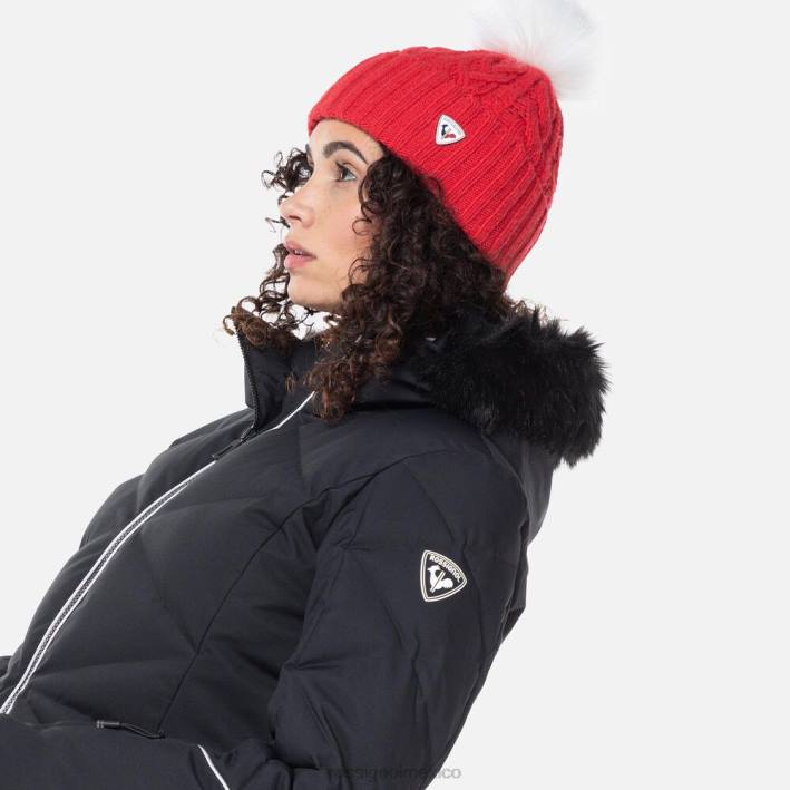 mujer Rossignol chaqueta de esquí staci HPXL759 tapas negro