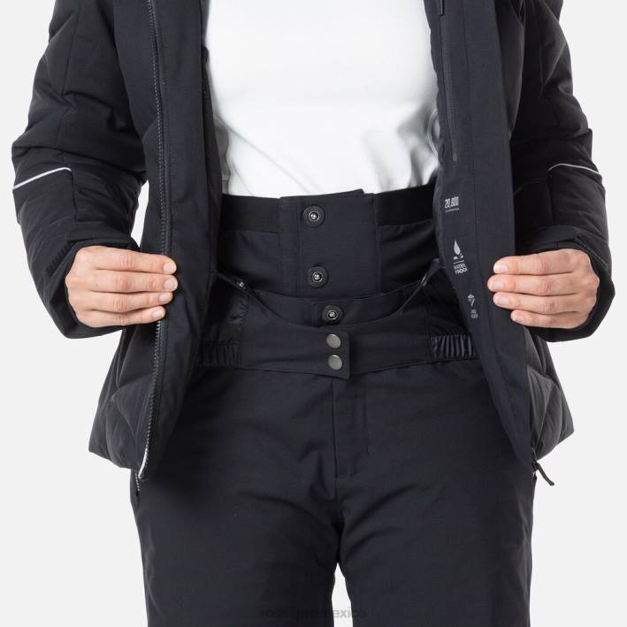 mujer Rossignol chaqueta de esquí staci HPXL759 tapas negro