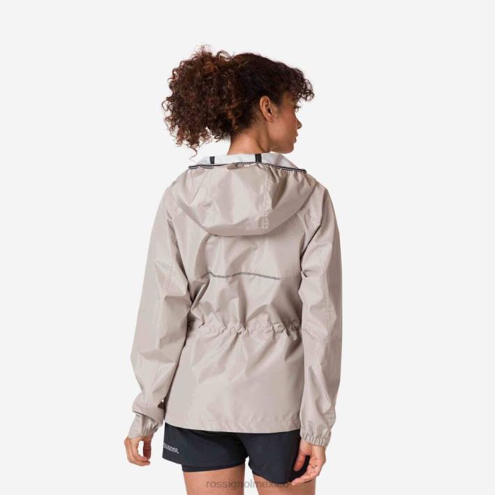 mujer Rossignol chaqueta de lluvia activa HPXL873 tapas abedul