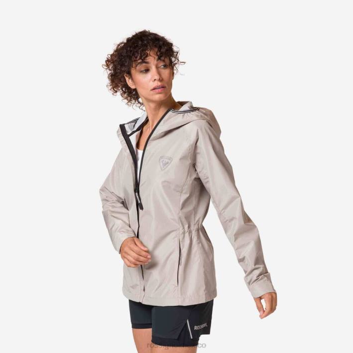 mujer Rossignol chaqueta de lluvia activa HPXL873 tapas abedul