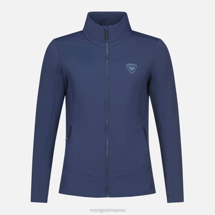 mujer Rossignol chaqueta opside HPXL826 tapas azul marino oscuro