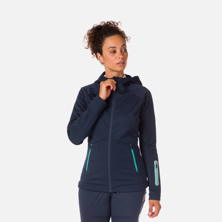 mujer Rossignol chaqueta softshell HPXL879 tapas eclipse